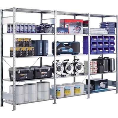 Schulte Schwerlastregal MULTIplus 12586 - 6 Fachböden - 100x80x250 cm Schulte Schwerlastregal MULTIplus 12586 - 6 Fachböden - 100x80x250 cm