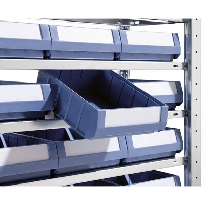 Estantería Modular Eurokraft Pro - 2000mm, 96 Cajas, 12 Estantes Estantería Modular Eurokraft Pro - 2000mm, 96 Cajas, 12 Estantes