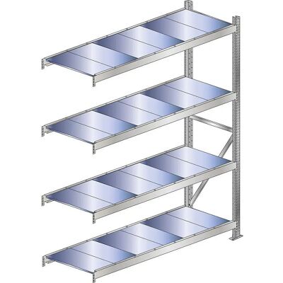 SCHULTE Verzinktes Regalsystem - 2500x1500x800mm - Schwerlast SCHULTE Verzinktes Regalsystem - 2500x1500x800mm - Schwerlast