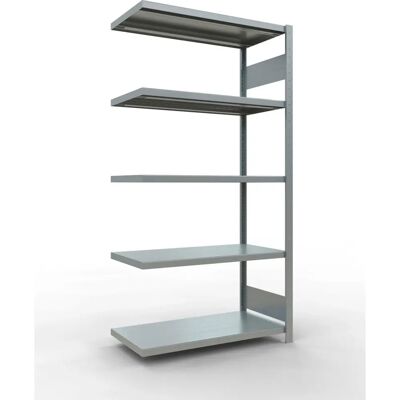 Schulte Anbauregal - 5 Fachböden, 250kg je Fach - 100x50x200cm Schulte Anbauregal - 5 Fachböden, 250kg je Fach - 100x50x200cm