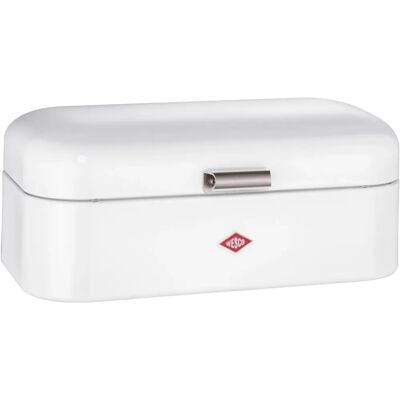 Wesco Grandy boîte à pain - trous de ventilation - Acier - 42x22x17 cm - Rangement de pain Wesco Grandy boîte à pain - trous de ventilation - Acier - 42x22x17 cm - Rangement de pain