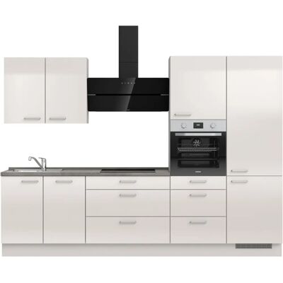 NOBILIA - Flash II - seidengrau - Hochglanz Front - kitchen unit NOBILIA - Flash II - seidengrau - Hochglanz Front - kitchen unit