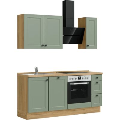Nobilia - Cascada premium - Grün - Küchenzeile Nobilia - Cascada premium - Grün - Küchenzeile