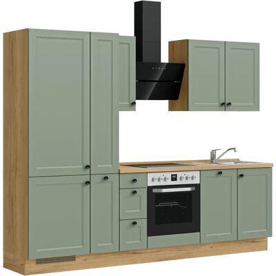 Nobilia Cascada premium Küche - Komplettset mit Soft-Close, verstellbaren Regalen Nobilia Cascada premium Küche - Komplettset mit Soft-Close, verstellbaren Regalen