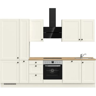 nobilia - Cascada premium - Weiß - 300,3 x 216,6 x 60 cm - Kitchen unit nobilia - Cascada premium - Weiß - 300,3 x 216,6 x 60 cm - Kitchen unit