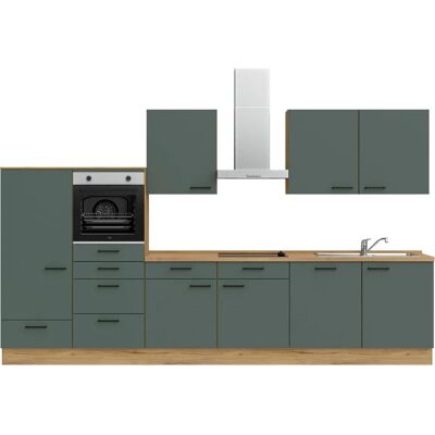 Nobilia Grün EasyTouch Küchen Set - Komplettküchen-Sets Nobilia Grün EasyTouch Küchen Set - Komplettküchen-Sets