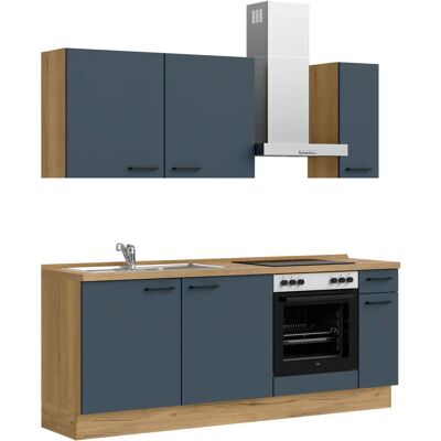 Nobilia Easytouch Basic Blaue Küchenzeile - Küche Nobilia Easytouch Basic Blaue Küchenzeile - Küche