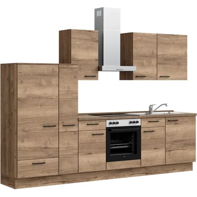 Nobilia Structura basic - Küchenzeile - Komplett mit Arbeitsplatte Nobilia Structura basic - Küchenzeile - Komplett mit Arbeitsplatte