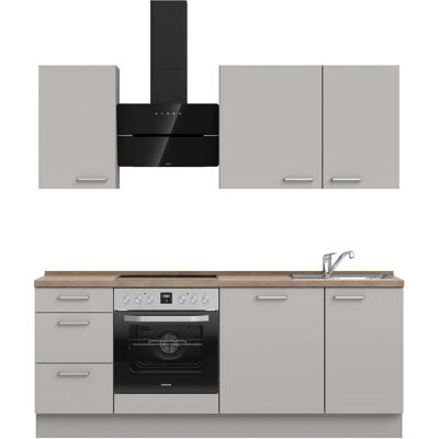 Nobilia Touch Premium Küchen-Set - Komplett Grau Schränke Nobilia Touch Premium Küchen-Set - Komplett Grau Schränke