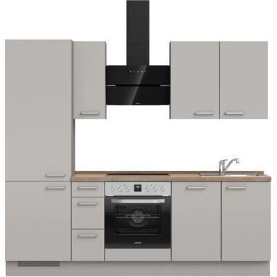 Nobilia Touch II - Komplettküchen-Set - 240cm breit Nobilia Touch II - Komplettküchen-Set - 240cm breit