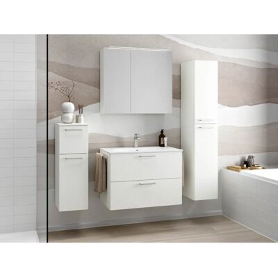 Nobilia Tolvina - Badezimmermöbel-Set mit Spiegel & Beleuchtung Nobilia Tolvina - Badezimmermöbel-Set mit Spiegel & Beleuchtung