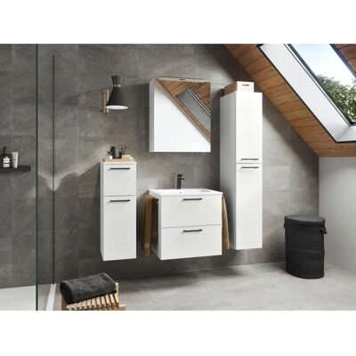 NOBILIA Tolvin Weiß Badezimmermöbel-Set - Kastenmöbel-Sets NOBILIA Tolvin Weiß Badezimmermöbel-Set - Kastenmöbel-Sets