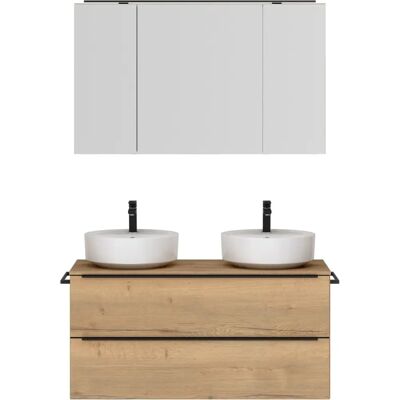 NOBILIA - Alvene - Eiche - 120 cm - Waschtisch-Set NOBILIA - Alvene - Eiche - 120 cm - Waschtisch-Set