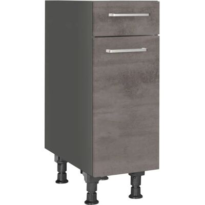 Nobilia Riva - 30 x 87 x 58,3 cm - Türanschlag rechts - Unterschrank Nobilia Riva - 30 x 87 x 58,3 cm - Türanschlag rechts - Unterschrank