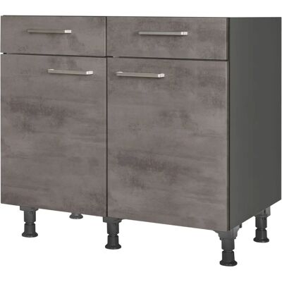 Nobilia Riva Küchenschrank - Soft-Close, 90cm breit Nobilia Riva Küchenschrank - Soft-Close, 90cm breit