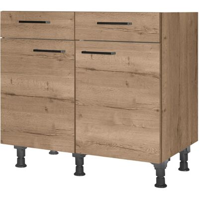 Nobilia - Structura - 90 cm - Eiche Havanna - Base Cabinet Nobilia - Structura - 90 cm - Eiche Havanna - Base Cabinet