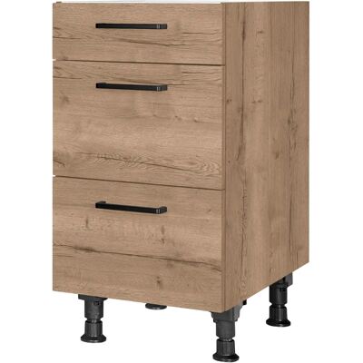 nobilia - Structura - Eiche Havanna Nachbildung - braun - Base Cabinet nobilia - Structura - Eiche Havanna Nachbildung - braun - Base Cabinet