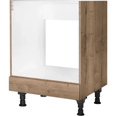 NOBILIA Structura Küchenschrank - 60x87x58,3 cm, Braun NOBILIA Structura Küchenschrank - 60x87x58,3 cm, Braun