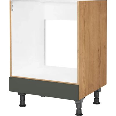 NOBILIA Easytouch - Grün, Höhenverstellbar, Laminierte Front Küchenschrank NOBILIA Easytouch - Grün, Höhenverstellbar, Laminierte Front Küchenschrank