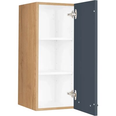 Nobilia Easytouch Hängeschrank - Soft-Close Türen, Rechts, Blau Nobilia Easytouch Hängeschrank - Soft-Close Türen, Rechts, Blau