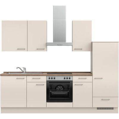 Nobilia Laser Beige Küchenzeile - Küchenzeile Nobilia Laser Beige Küchenzeile - Küchenzeile