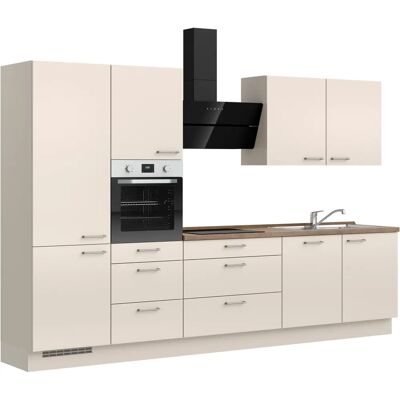 Nobilia KS-Abera Beige Küchenzeile - Komplettküchen-Set Nobilia KS-Abera Beige Küchenzeile - Komplettküchen-Set