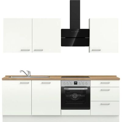 Nobilia Abera Weiße Küche - Küchen Set Nobilia Abera Weiße Küche - Küchen Set