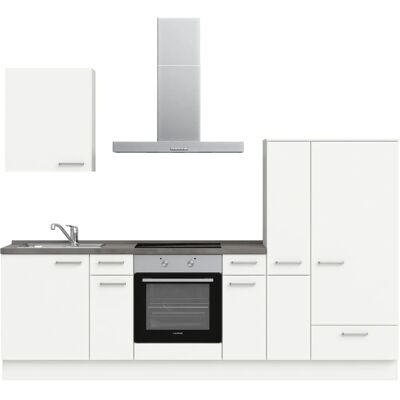 Nobilia Elements Basic Weiß Küche - Küche Nobilia Elements Basic Weiß Küche - Küche