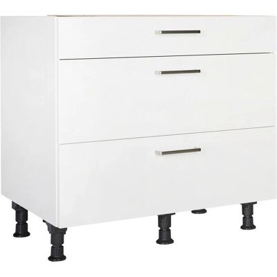 Nobilia - Touch - Alpinweiß - 90cm - Unterschrank Nobilia - Touch - Alpinweiß - 90cm - Unterschrank