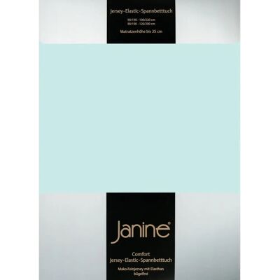 Janine Elastisches Spannbettlaken - Blau - 90-100x190-220cm - Matratzenbezug Janine Elastisches Spannbettlaken - Blau - 90-100x190-220cm - Matratzenbezug
