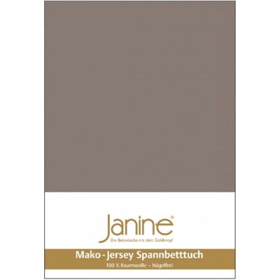 JANINE Mako-Feinjersey Spannbettlaken - Bettlaken 140-160 cm x 200 cm JANINE Mako-Feinjersey Spannbettlaken - Bettlaken 140-160 cm x 200 cm
