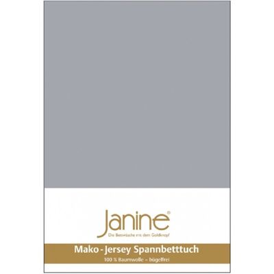 JANINE Mako-Feinjersey Spannbettlaken - Unifarben, 140-160x200 cm, 26 cm Tiefe - Bettwäsche JANINE Mako-Feinjersey Spannbettlaken - Unifarben, 140-160x200 cm, 26 cm Tiefe - Bettwäsche