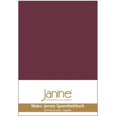Janine Mako-Feinjersey Spannbettlaken - 90-100cm x 190-200cm - Bettwäsche Janine Mako-Feinjersey Spannbettlaken - 90-100cm x 190-200cm - Bettwäsche
