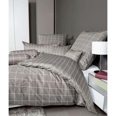 Janine Modernclassic 39025 - Wendebettwäsche Braun Janine Modernclassic 39025 - Wendebettwäsche Braun