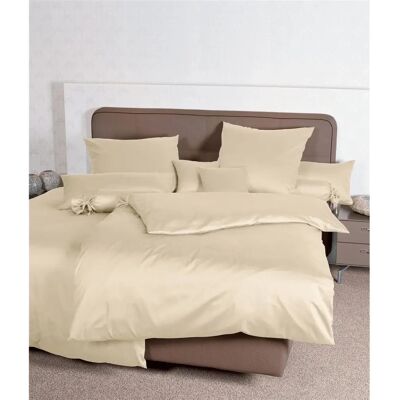 Janine Mako-Satin Bettwäsche Beige - Bettwäsche Janine Mako-Satin Bettwäsche Beige - Bettwäsche