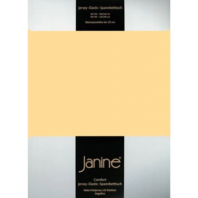 Janine Elastisch Spannbettlaken - Vanille - Matratzenbezug Janine Elastisch Spannbettlaken - Vanille - Matratzenbezug