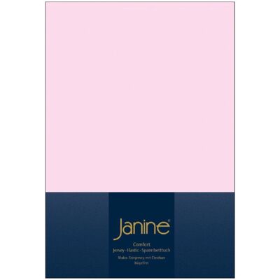 Janine Elastisches Spannbettlaken - rosa - 140-160x200-220cm Janine Elastisches Spannbettlaken - rosa - 140-160x200-220cm