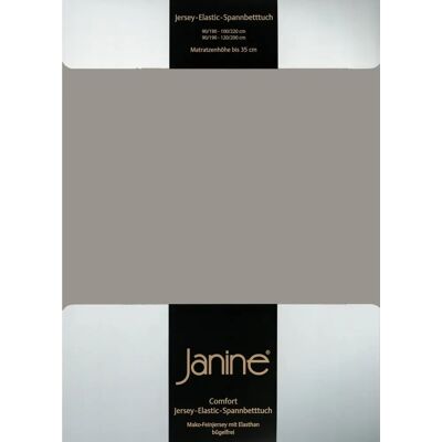 Janine Hochwertiges Stretch-Spannbetttuch - vulkan Janine Hochwertiges Stretch-Spannbetttuch - vulkan