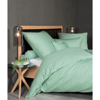 Janine Jade 80x80cm Mako-Satin Kissenbezug - Kissenbezug Janine Jade 80x80cm Mako-Satin Kissenbezug - Kissenbezug