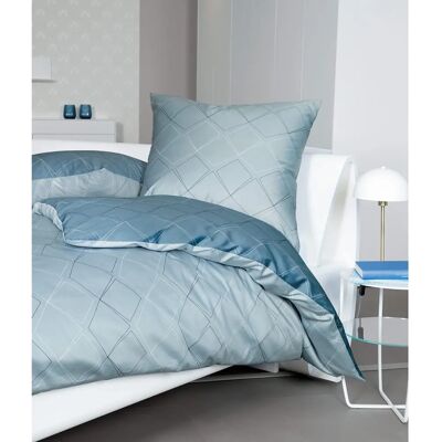 Janine J. D. 87053 - Wendebettwäsche Blau Mako-Satin Janine J. D. 87053 - Wendebettwäsche Blau Mako-Satin