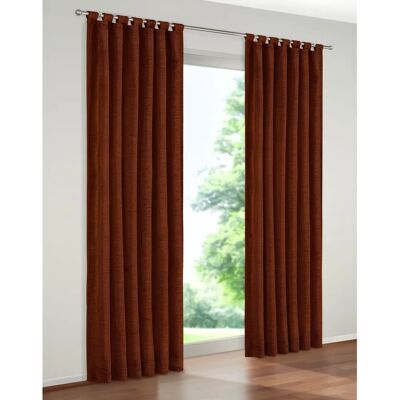 WIRTH Trondheim Thermo-Chenille Vorhang - Braun WIRTH Trondheim Thermo-Chenille Vorhang - Braun
