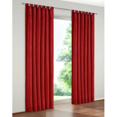 WIRTH Trondheim 234 g/m² Rote Vorhang - Gardinen WIRTH Trondheim 234 g/m² Rote Vorhang - Gardinen