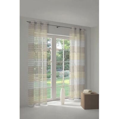 WIRTH "Barletta" Beigegardine 225cm - Curtain WIRTH "Barletta" Beigegardine 225cm - Curtain