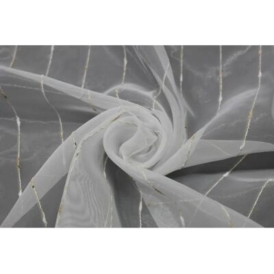 WIRTH Patricia Weiße Gardine - 300cm x 145cm - Elegante Fensterdekoration WIRTH Patricia Weiße Gardine - 300cm x 145cm - Elegante Fensterdekoration