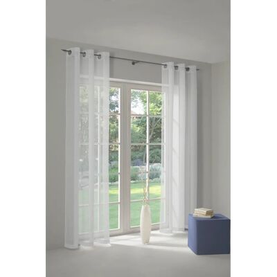 WIRTH Hanna Weiß 140x145cm Polyester Gardine WIRTH Hanna Weiß 140x145cm Polyester Gardine