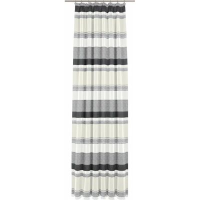 WIRTH Novara Grauer Jacquard Vorhang - Gardine WIRTH Novara Grauer Jacquard Vorhang - Gardine