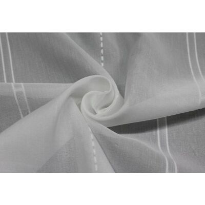 WIRTH Betsy Weiße halbtransparente Polyester Gardine - Gardine WIRTH Betsy Weiße halbtransparente Polyester Gardine - Gardine