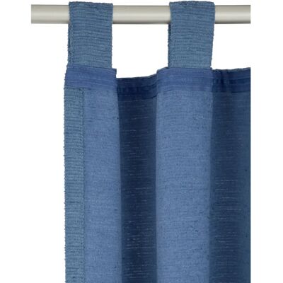 WIRTH Toco-Uni Blau Chenille 270x245cm - Vorhang WIRTH Toco-Uni Blau Chenille 270x245cm - Vorhang