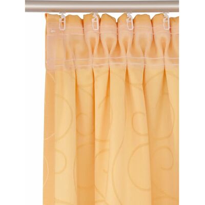 WIRTH NEUFAHRN Gelbe Jacquard Gardine - Vorhang WIRTH NEUFAHRN Gelbe Jacquard Gardine - Vorhang