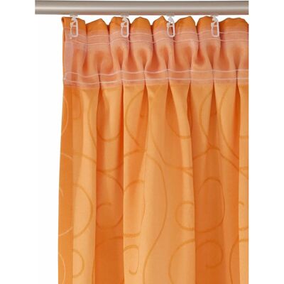 WIRTH NEUFAHRN Apricot Jacquard Gardine - Vorhang WIRTH NEUFAHRN Apricot Jacquard Gardine - Vorhang